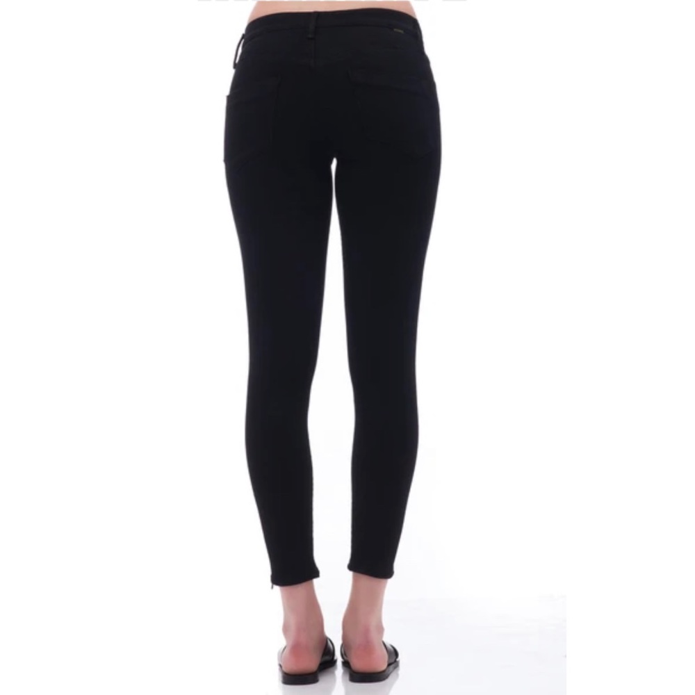 Goldsign Marcie Crop Skinny Ankle Zipper Jeans - Picture 4 of 16